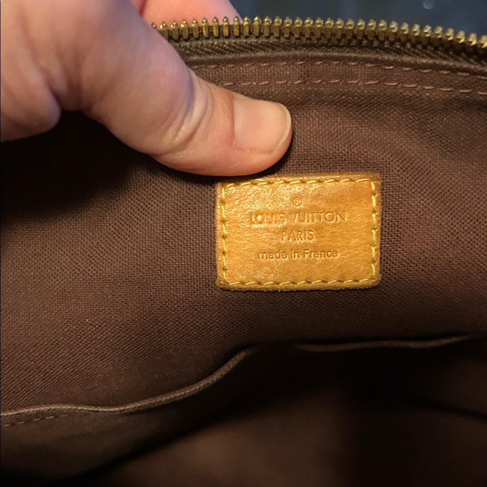 Louis Vuitton Brown Monogram Shoulder Bag - Picture 10 of 15